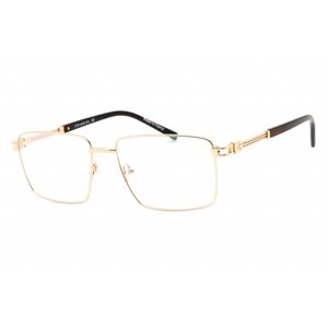 NWT Charriol PC75093-C01 Gold Rectangle 56mm Eyeglasses